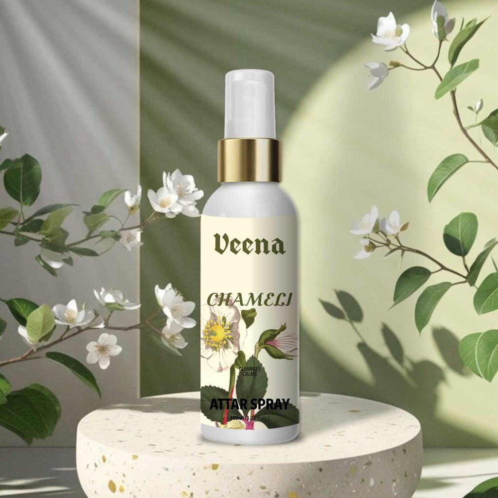 Veena Chameli – Classic Jasmine Attar Spray (100ml)