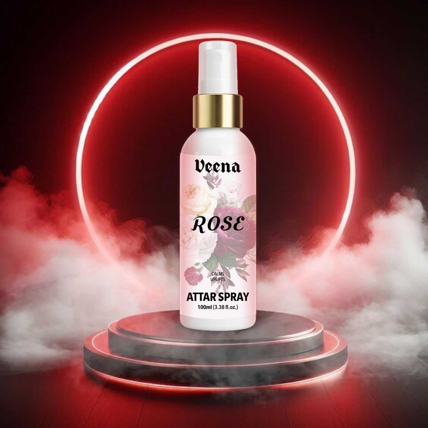 Veena Rose – Romantic Floral Attar Spray (100ml)