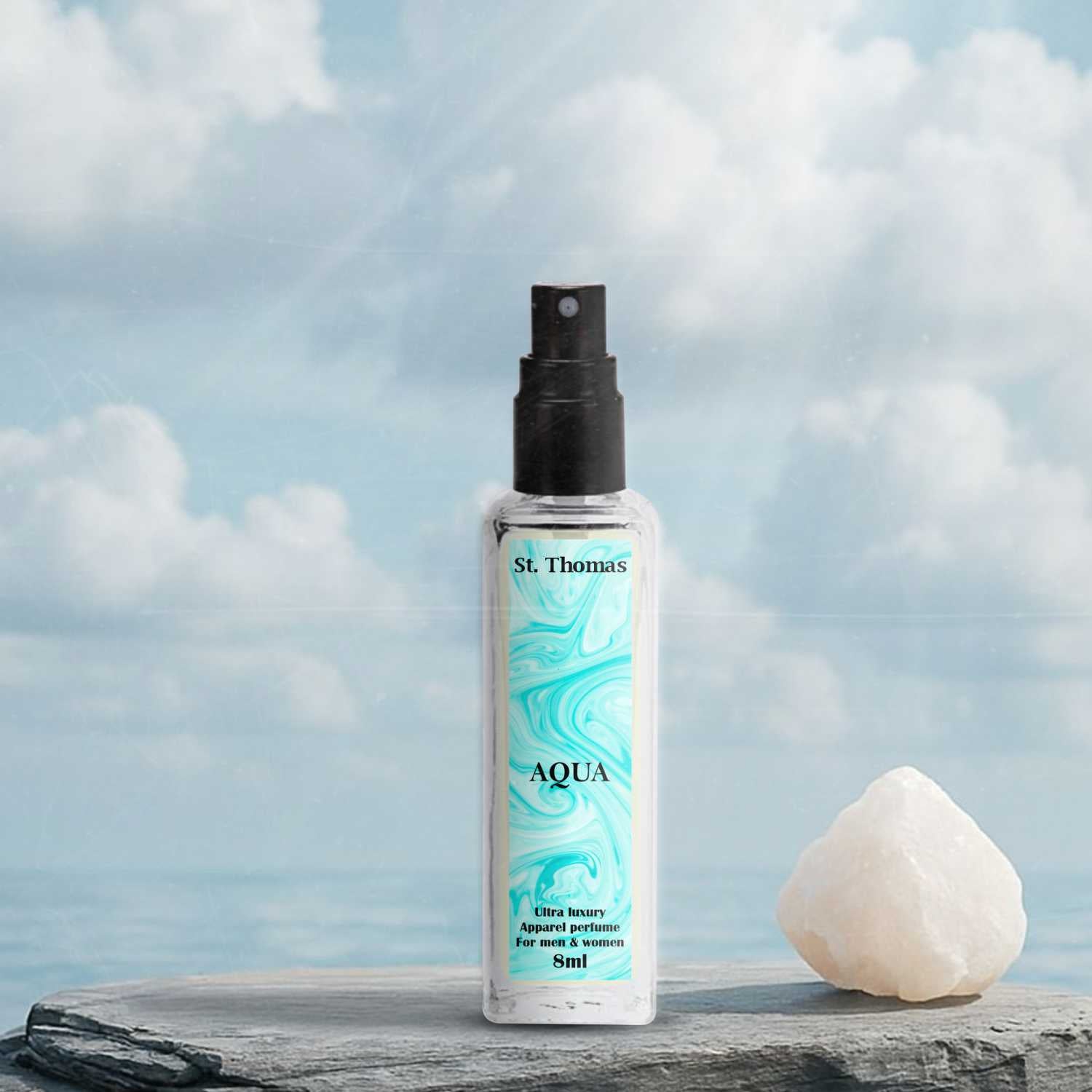 St. Thomas Aqua Body Mist – Fresh Oceanic 14 Fragrance (8ml)