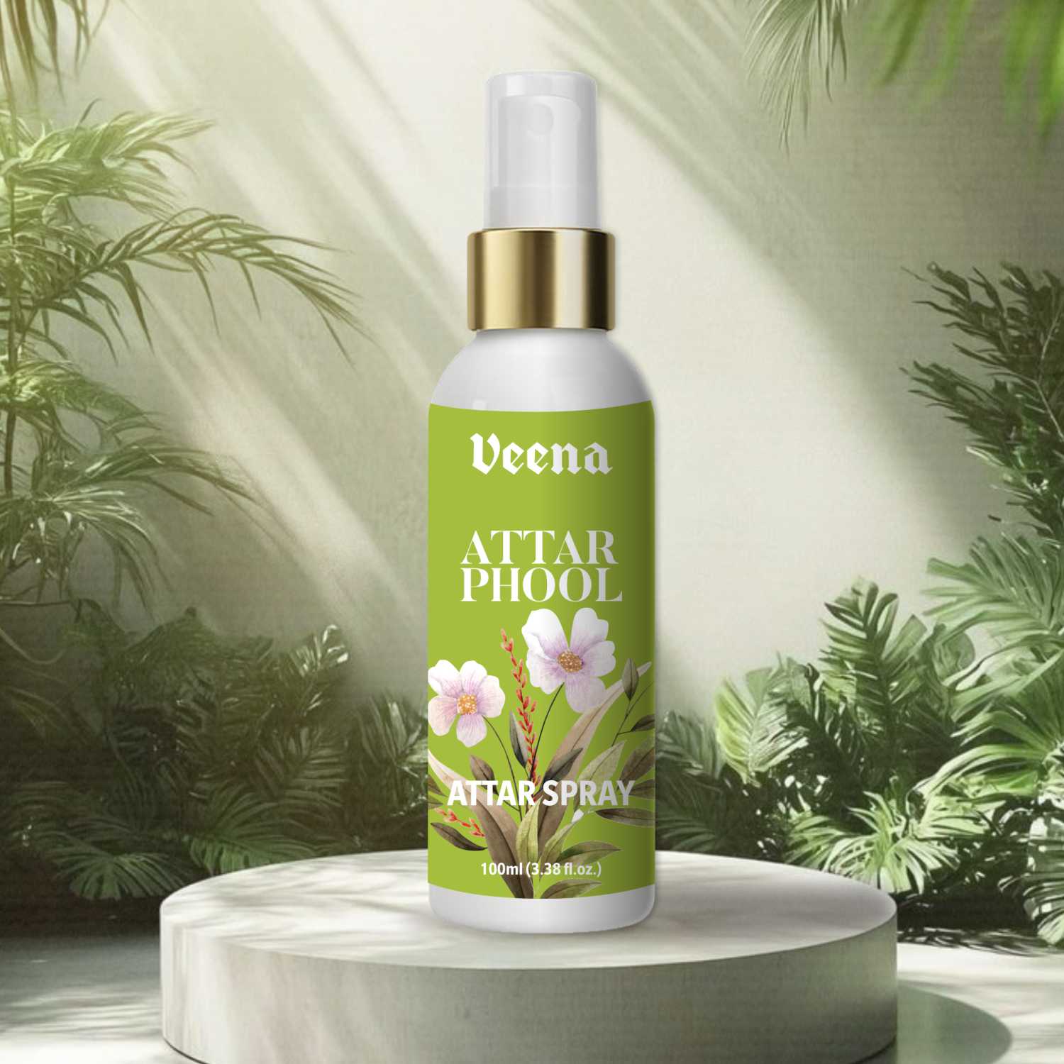Veena Attar Phool – Long-Lasting Floral Attar Spray (100ml)