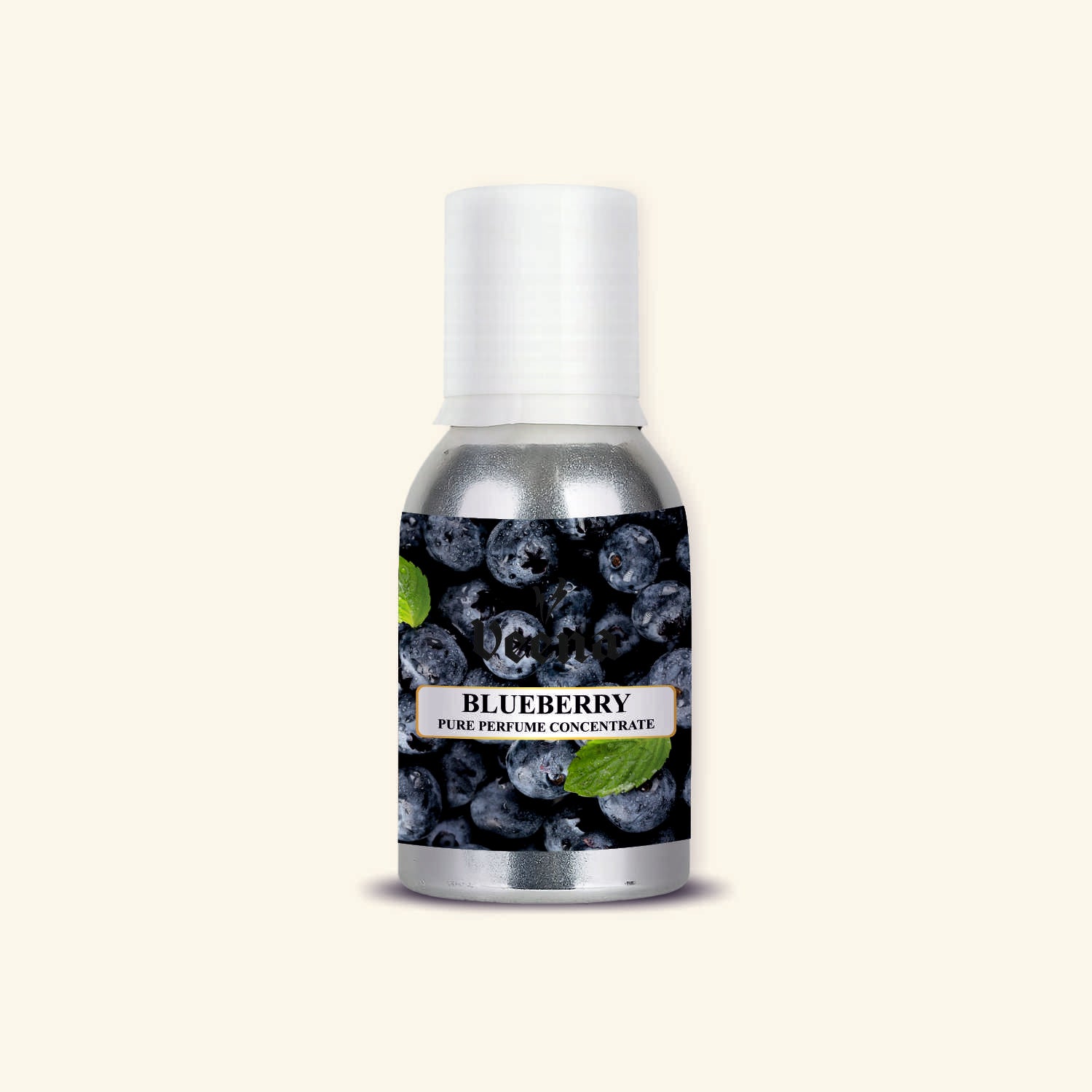"Veena Blueberry Pure Perfume Concentrate juicy fruity fragrance oil bottle".