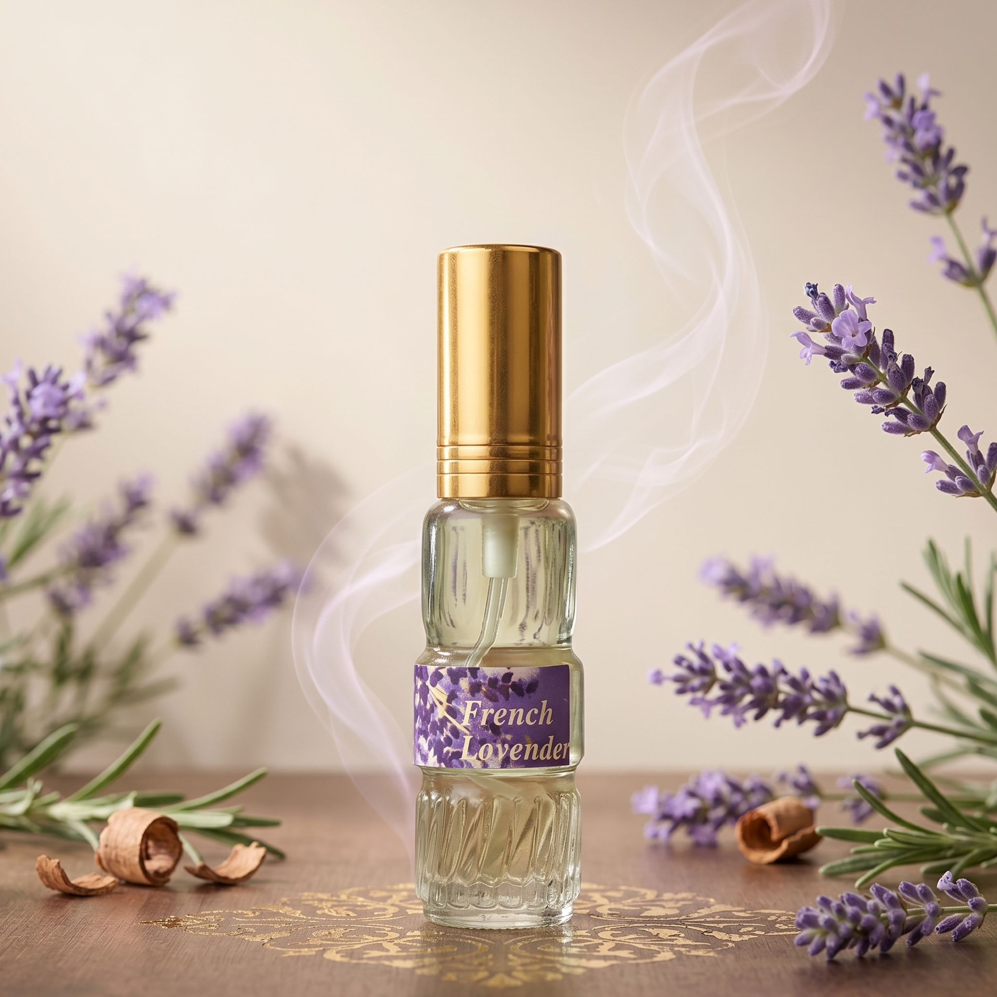 Veena Darbar Premium Perfume (French Lavender) | Long Lasting Pure Perfume Concentrate Spray for Men & Women | Authentic European Calming Lavender Floral Fragrance | Established 1919