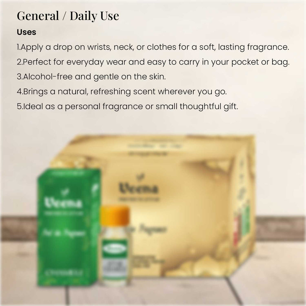 Veena Premium Attar Chameli Combo – 2ml x 12 Pack