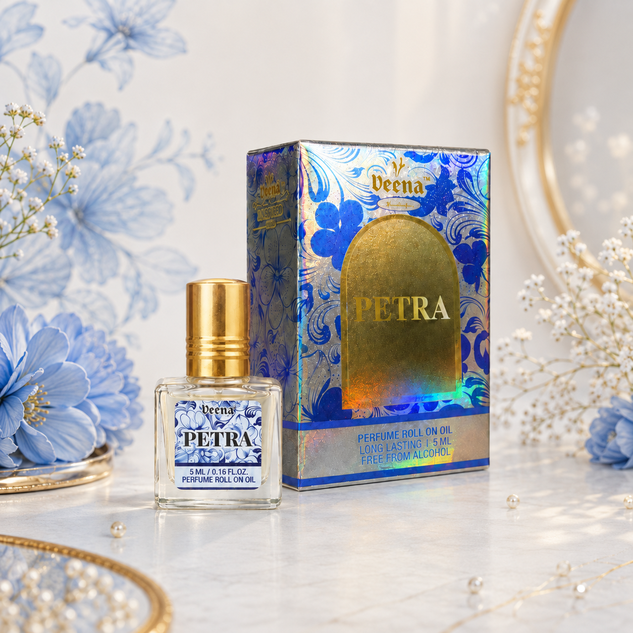 PETRA Perfume Roll-On Oil 5ml | Alcohol-Free