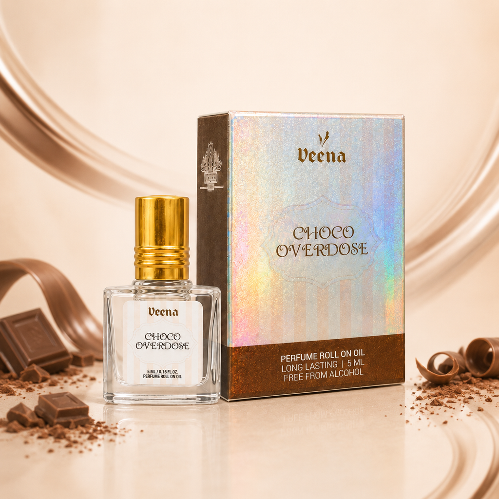 Choco Overdose Perfume Roll-On Oil 5ml | Alcohol-Free