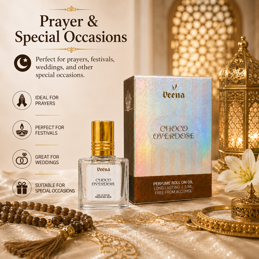 Choco Overdose Perfume Roll-On Oil 5ml | Alcohol-Free