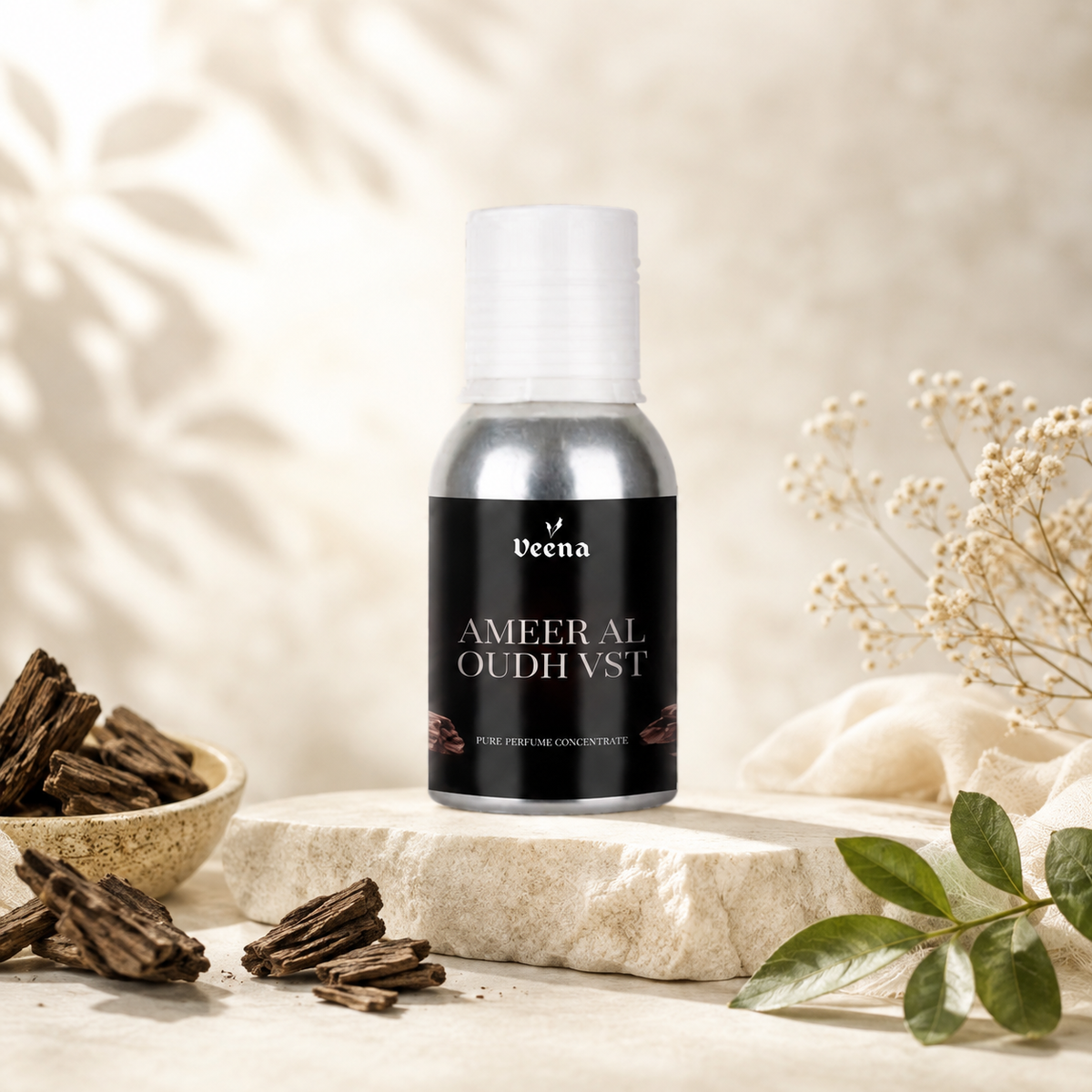 Veena Ameer Al Oudh Vst Pure Perfume Concentrate – Premium Long-Lasting Fragrance Oil