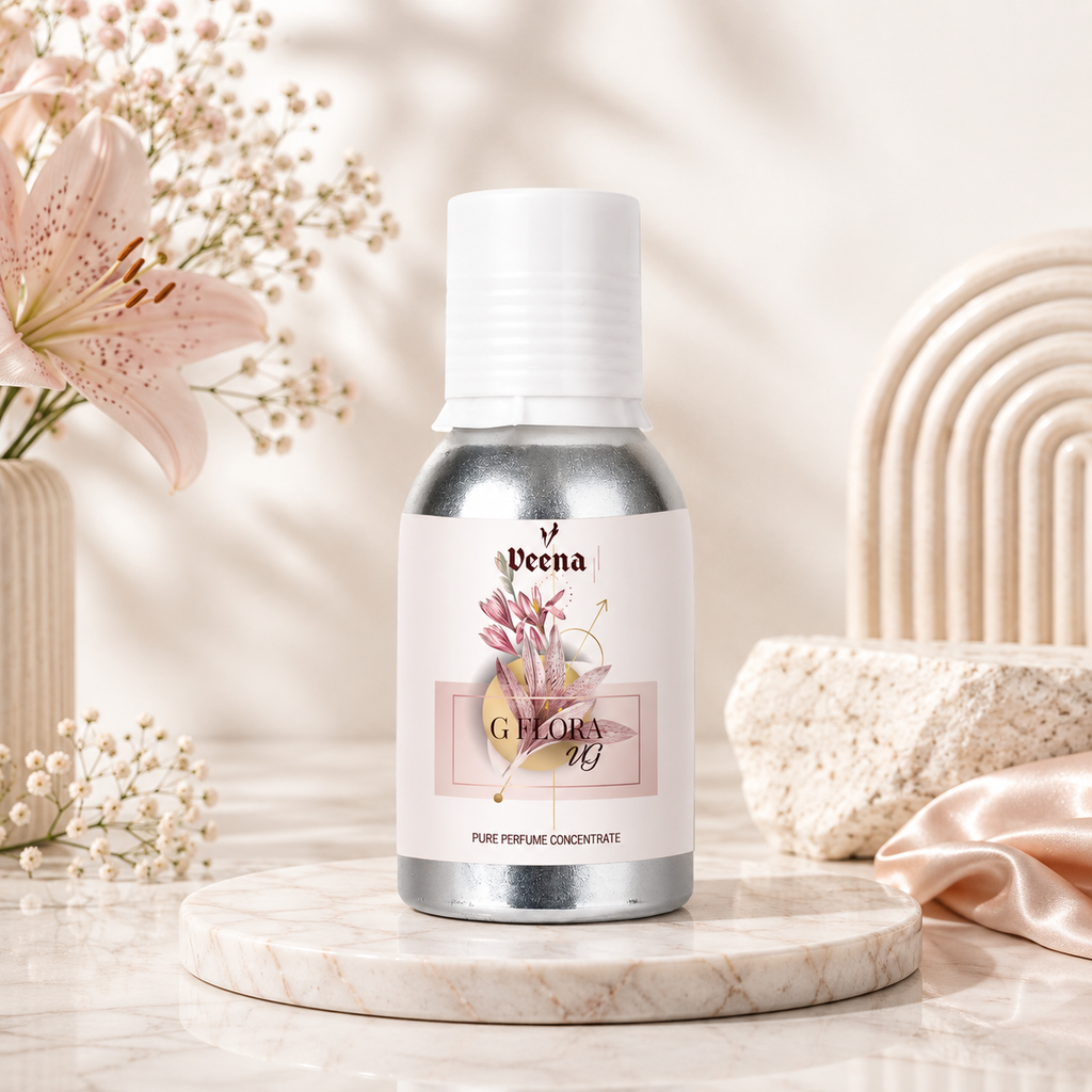 Veena G Flora VG Perfume Concentrate | Pure Floral Fragrance Oil