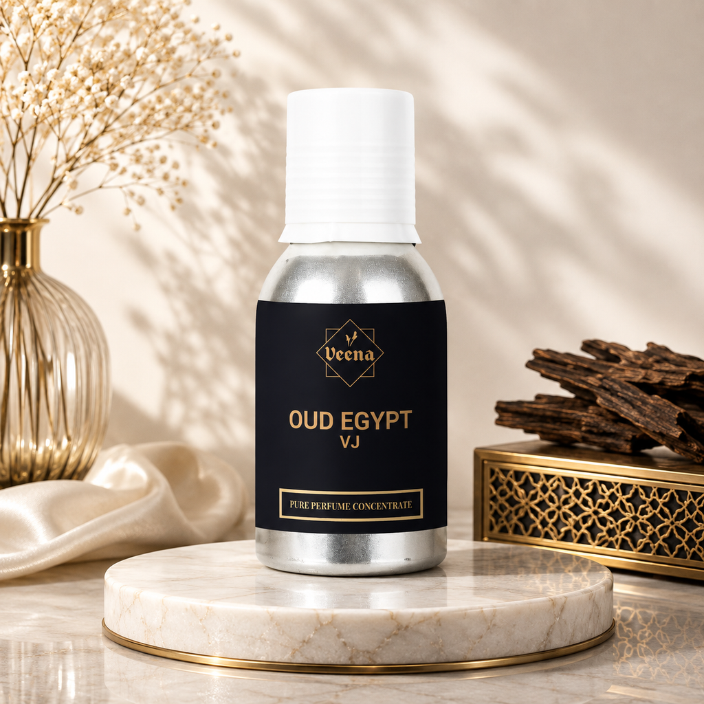Veena Oud Egypt VJ Perfume Concentrate | Pure Oudh Fragrance Oil
