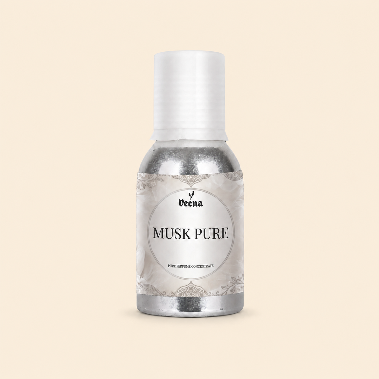 Veena Musk Pure Perfume Concentrate 25 Gms – Premium Undiluted Musk Fragrance Oil for Perfume Making, Attar, Cosmetics, Soap & Candle Crafting | Long-Lasting Luxury Base Oil