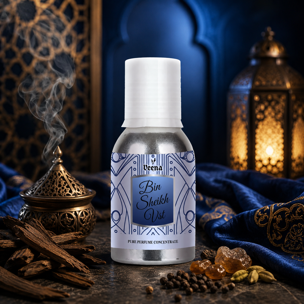 Veena Bin Sheikh Vst Pure Perfume Concentrate – Premium Long-Lasting Fragrance Oil