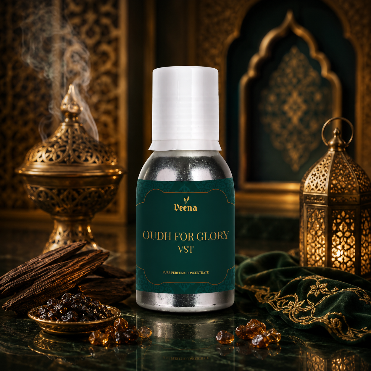 Veena Oudh For Glory Vst Pure Perfume Concentrate – Premium Long-Lasting Fragrance Oil