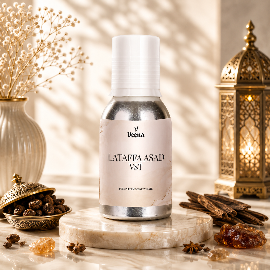 Veena Lataffa Asad Vst Pure Perfume Concentrate – Premium Long-Lasting Fragrance Oil