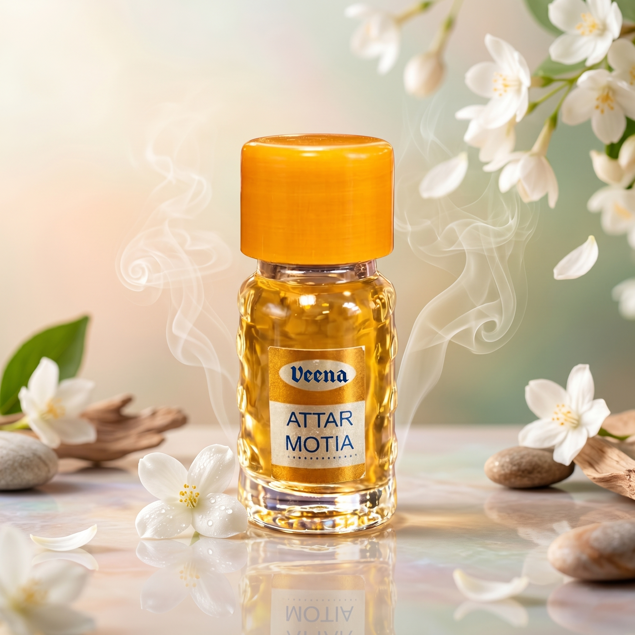 Veena Concentrated Pure Attar Set | 100% Alcohol-Free Luxury Perfume Oil Discovery Pack 24 Pcs mix