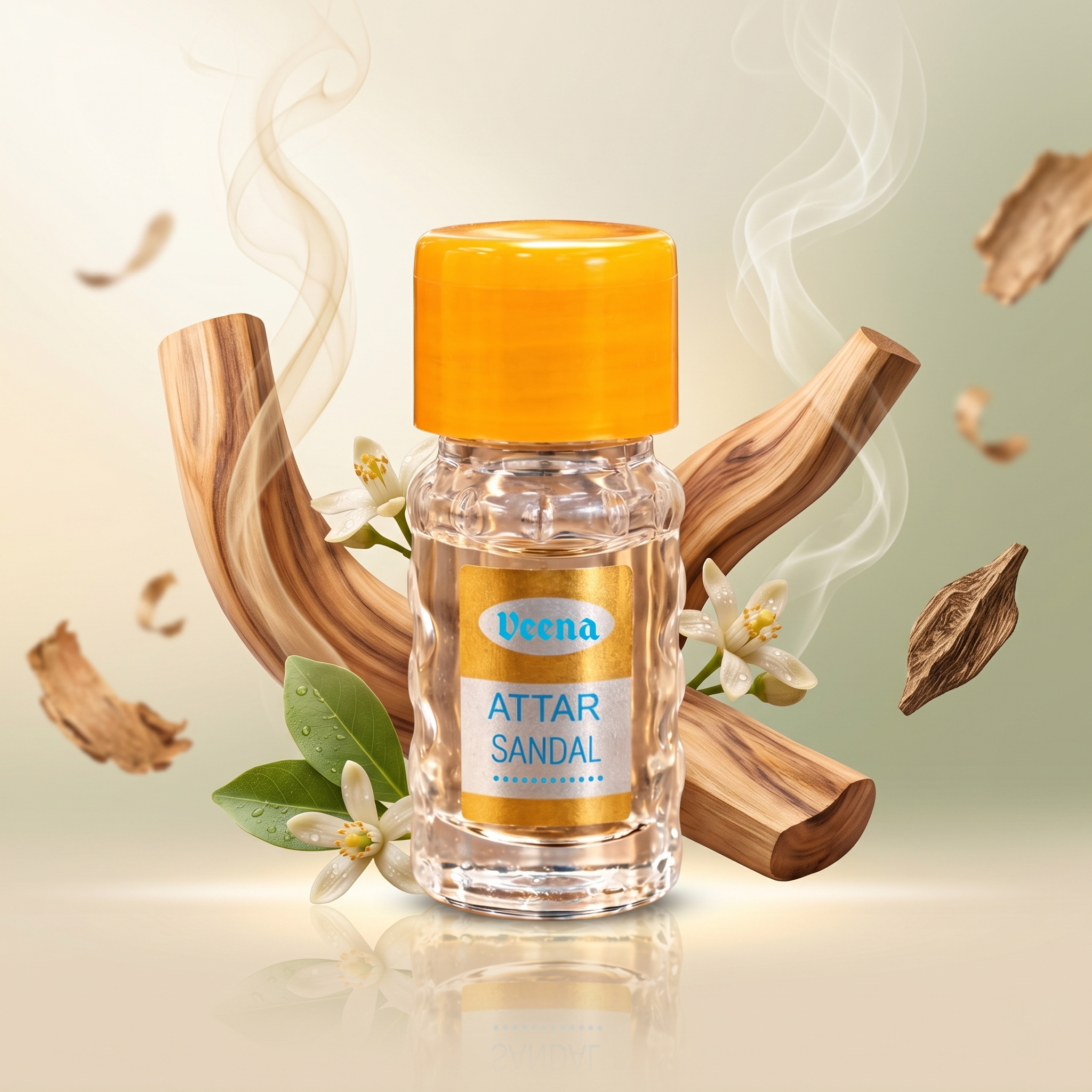 Veena Concentrated Pure Attar Set | 100% Alcohol-Free Luxury Perfume Oil Discovery Pack 24 Pcs mix