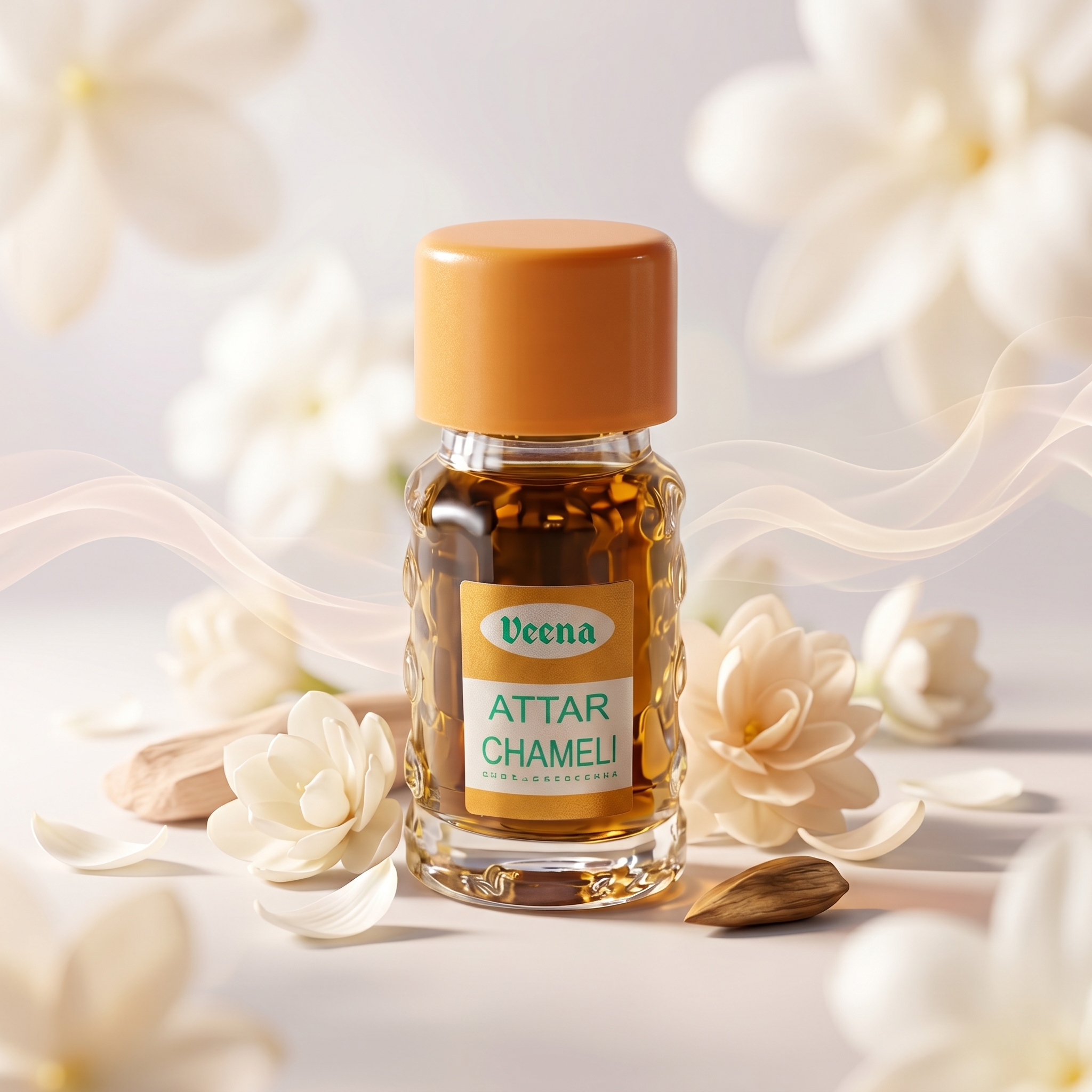 Veena Concentrated Pure Attar Set | 100% Alcohol-Free Luxury Perfume Oil Discovery Pack 24 Pcs mix