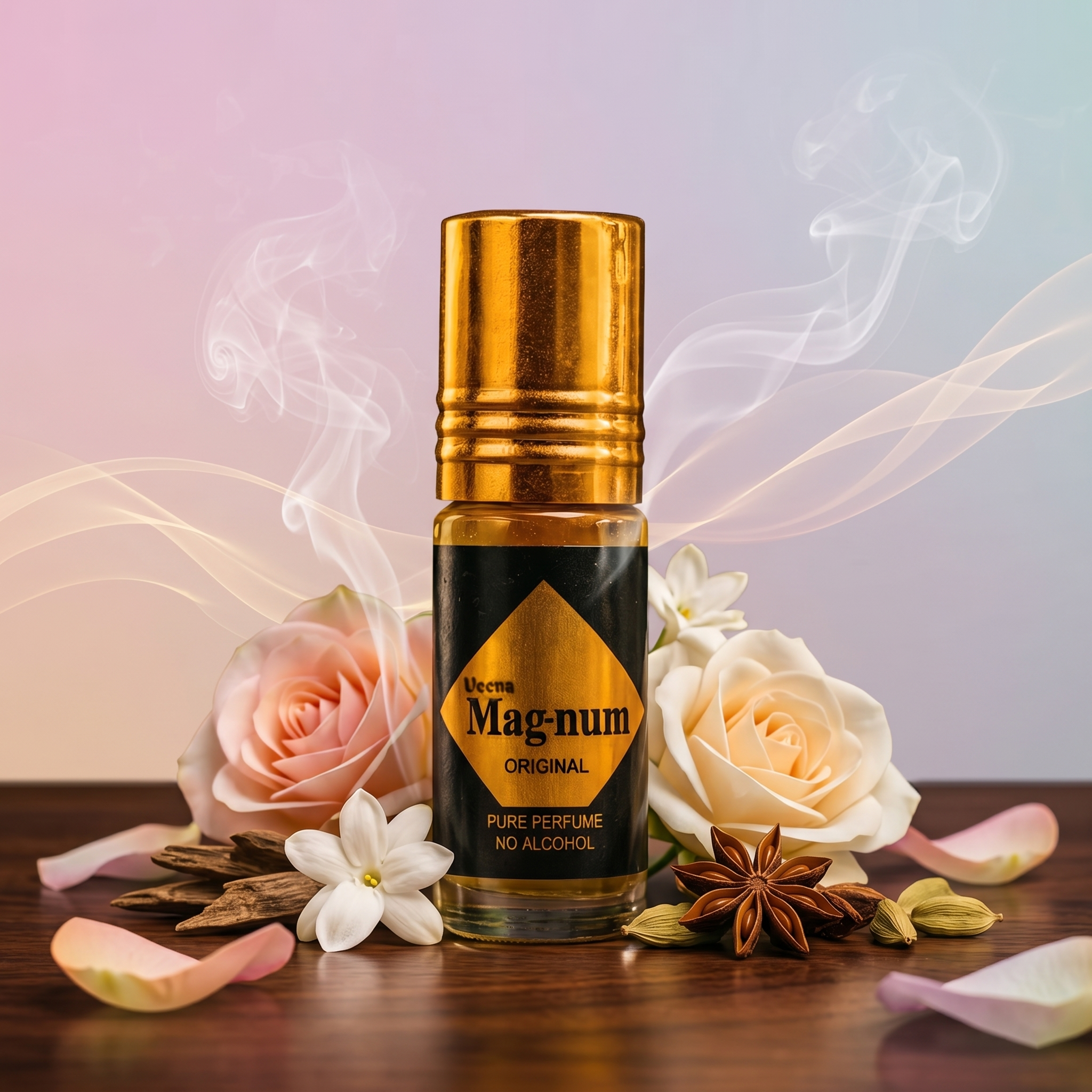 Veena Magnum Series Original Pure Perfume | Luxury Long-Lasting Pocket Roll-On Attar