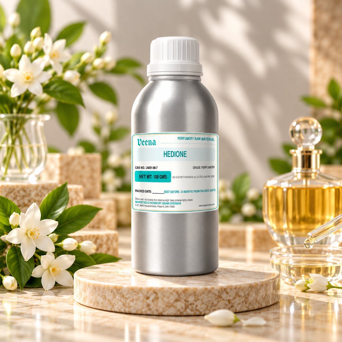 Veena Hedione – Premium Perfumery Raw Material  Floral Jasmine Aroma Chemical