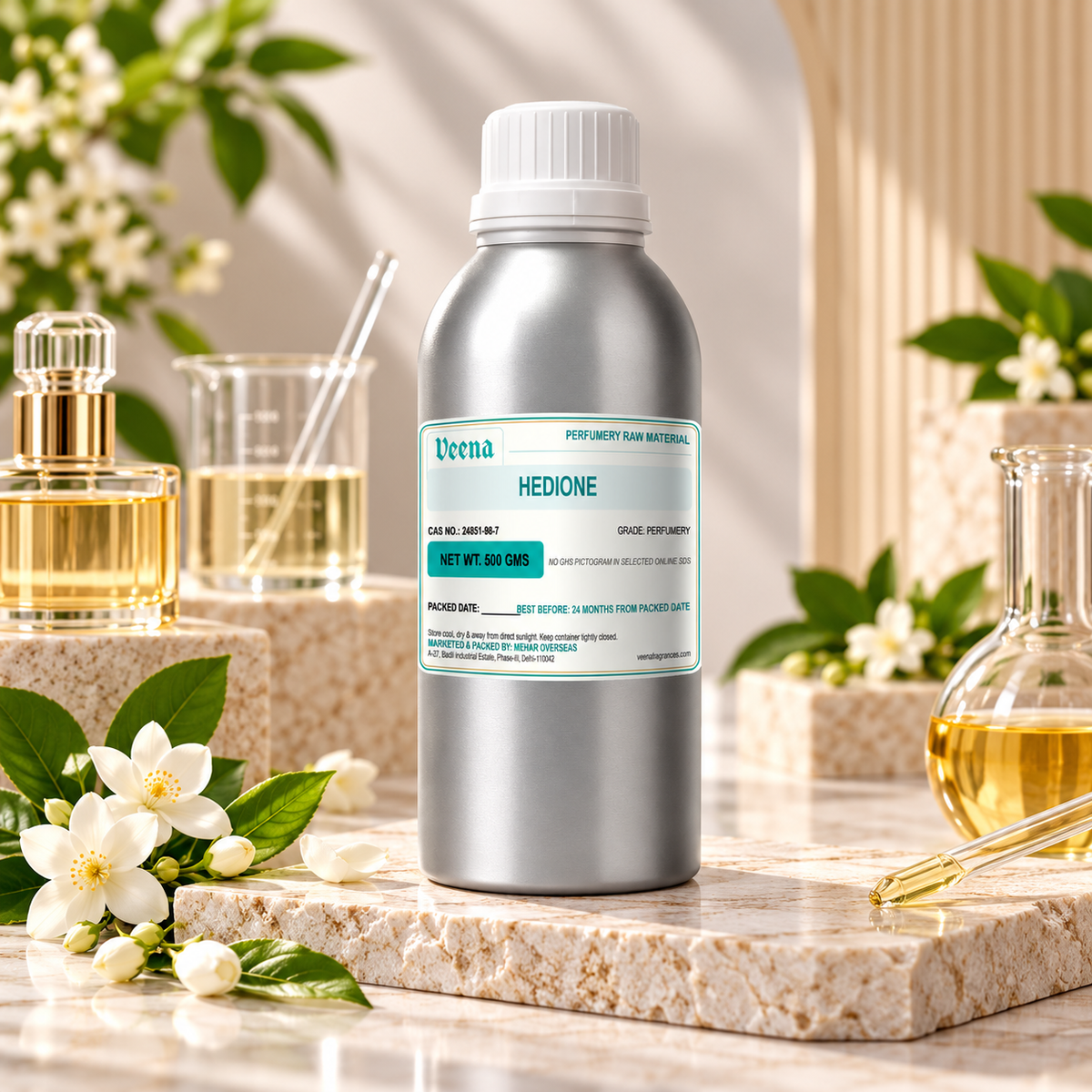 Veena Hedione – Premium Perfumery Raw Material  Floral Jasmine Aroma Chemical