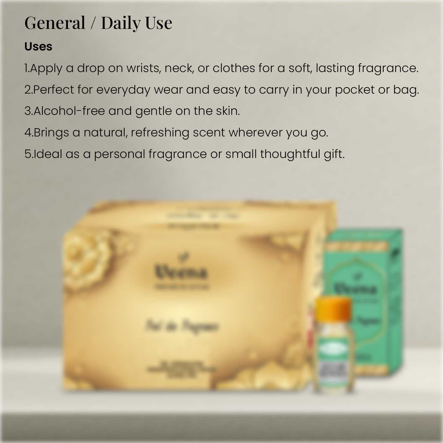 Veena Premium Kewra Attar Combo – 12 Bottles x 2ml Each