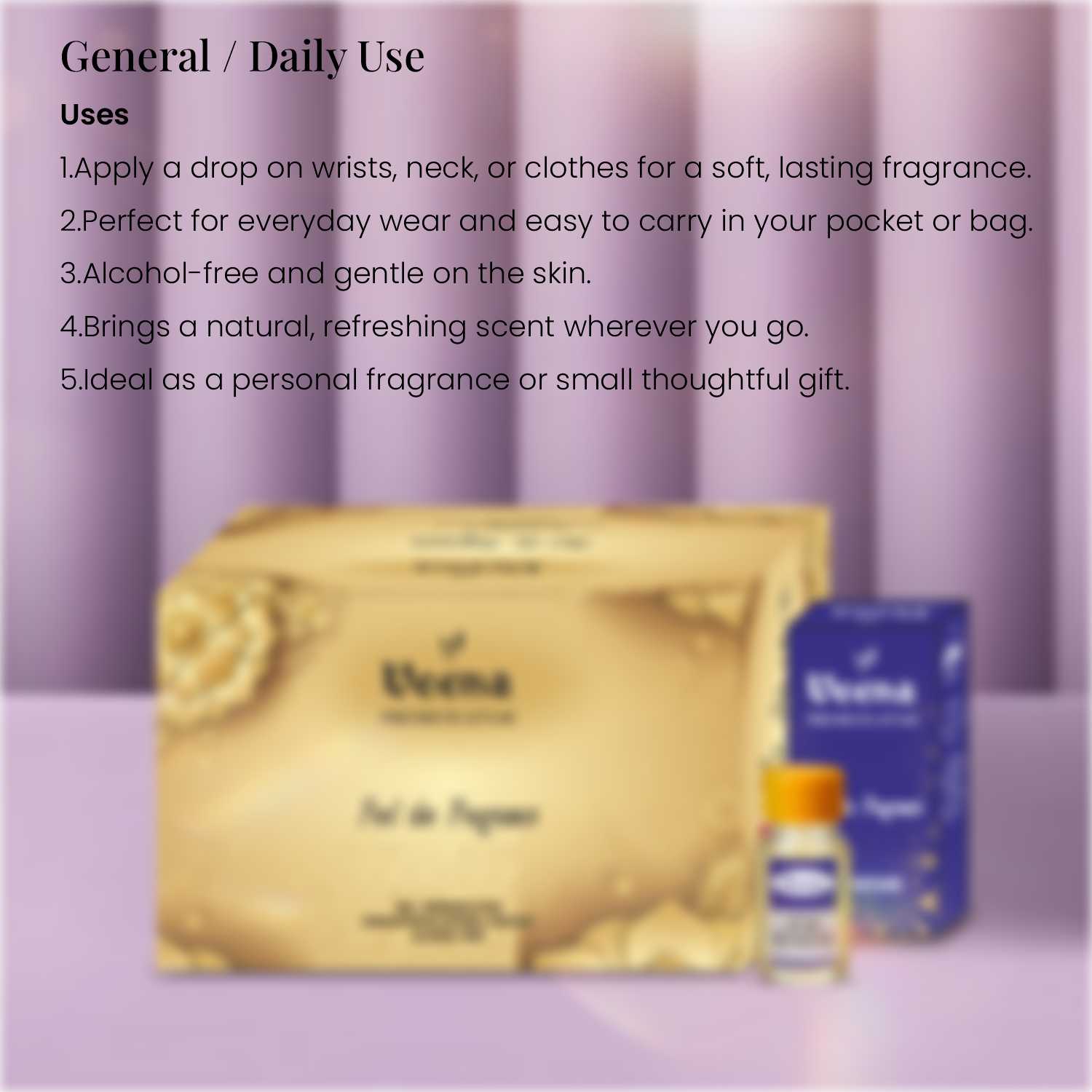 Veena Premium Ruh Kesar Attar Combo – 12 Bottles x 2ml Each