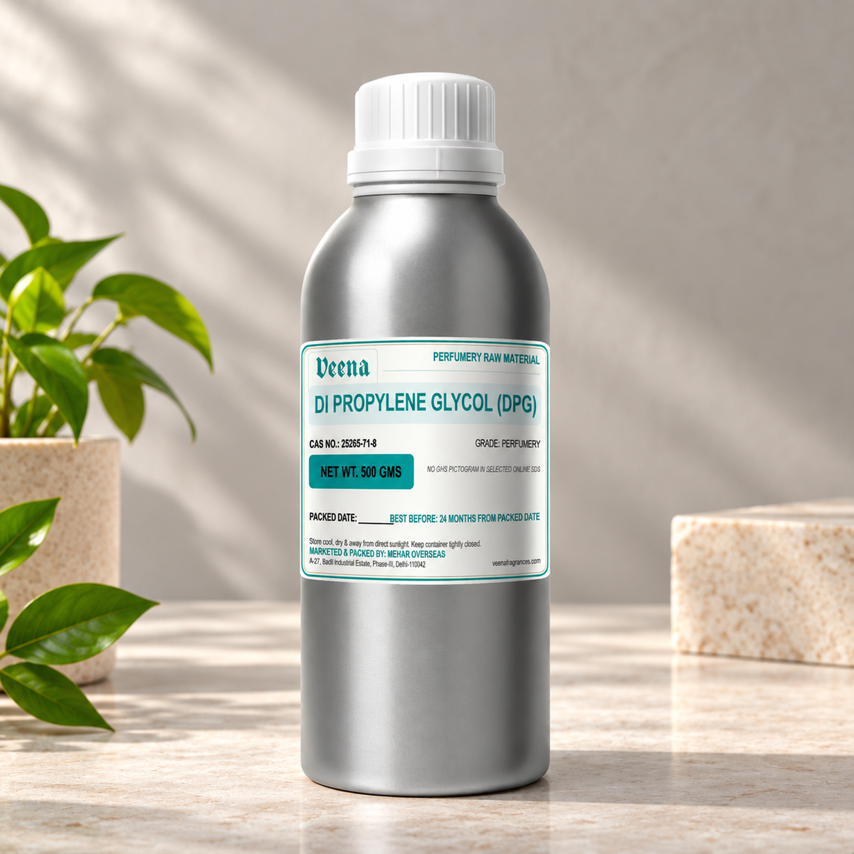 Veena Di propylene Glycol (DPG) – Premium Perfumery Raw Material