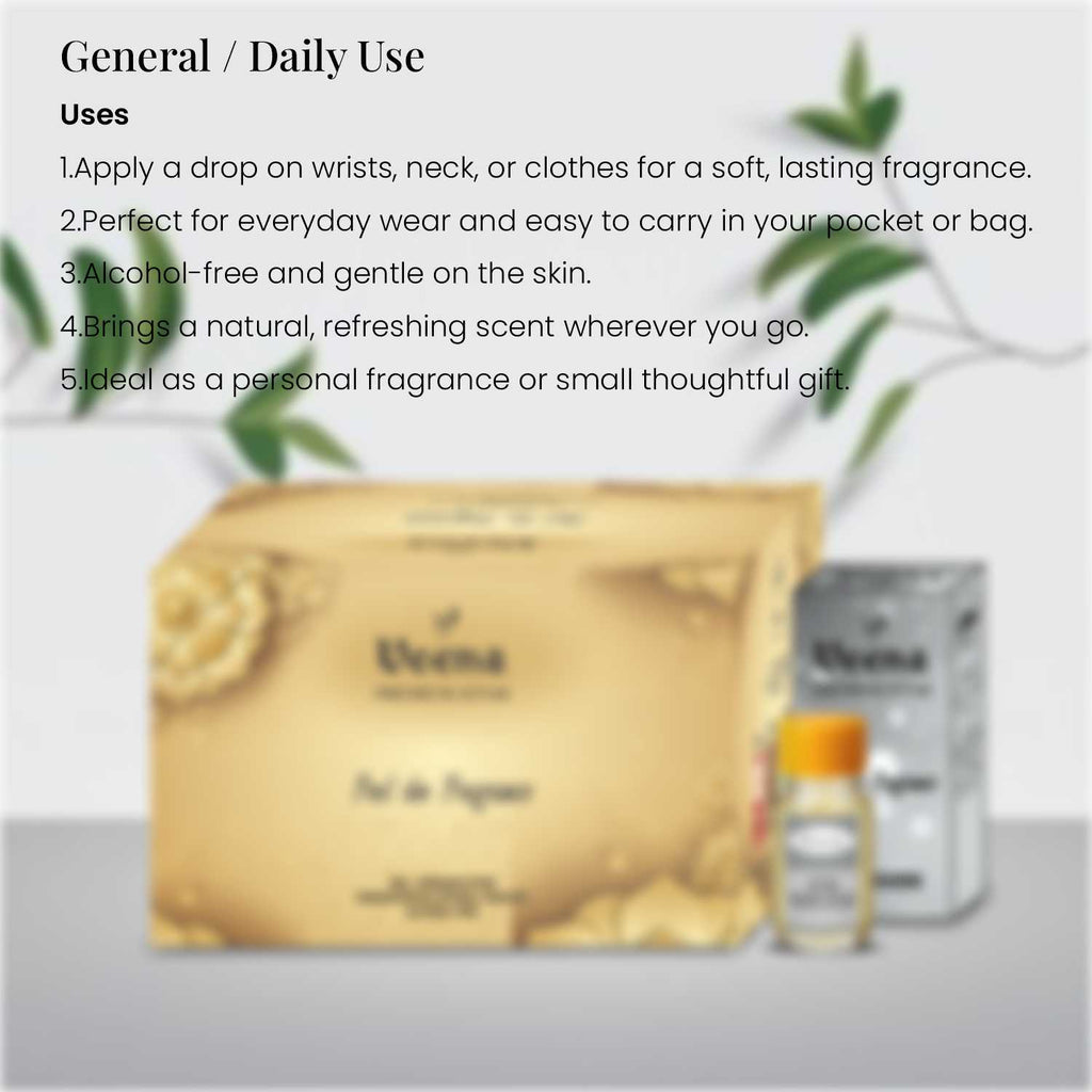 Veena Premium White Oudh Attar Combo – 12 Bottles x 2ml Each