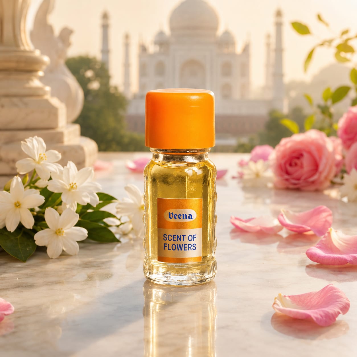 Veena Scent of Flowers (Pack of 10 Bottles)