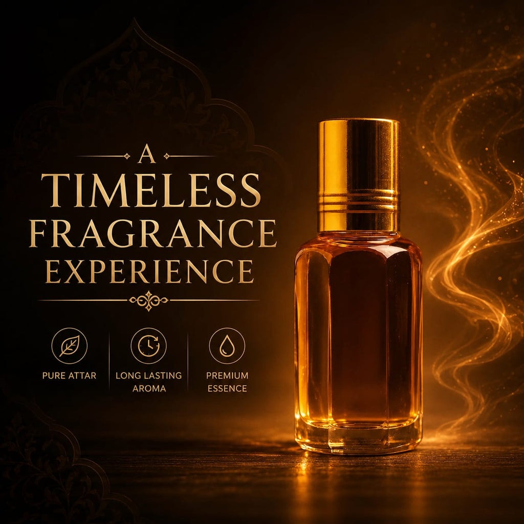 Veena Premium Attar Kesar Chandan – Long Lasting Concentrated Saffron Sandalwood Perfume Oil