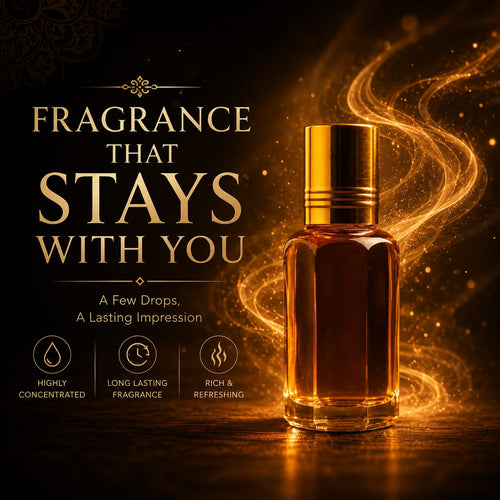 Veena Attar Musk - Premium Long Lasting Oriental Perfume Oil - 12ml