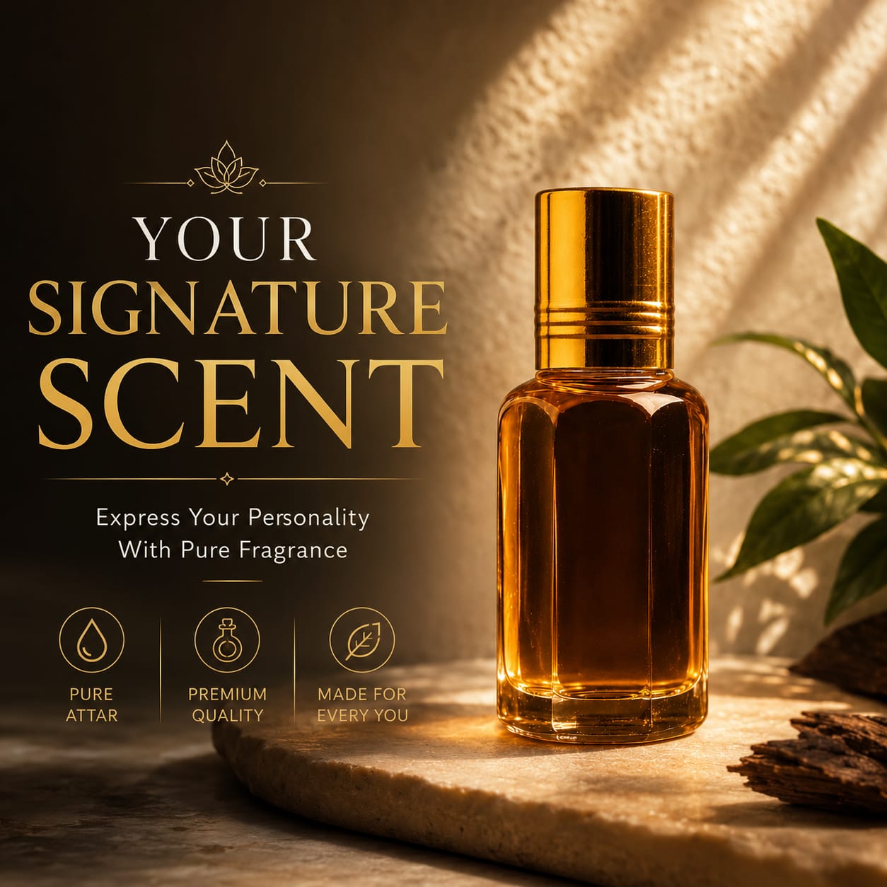 Veena Premium Attar Chocolate – Long Lasting Concentrated Luxury Gourmand Perfume Oil