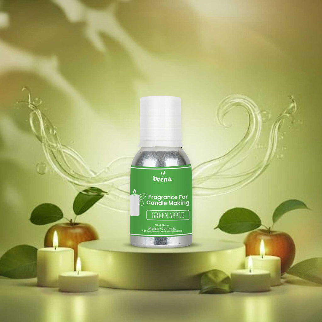 Green Apple Fragrance Oil for Candle Making – Crisp & Refreshing Aroma