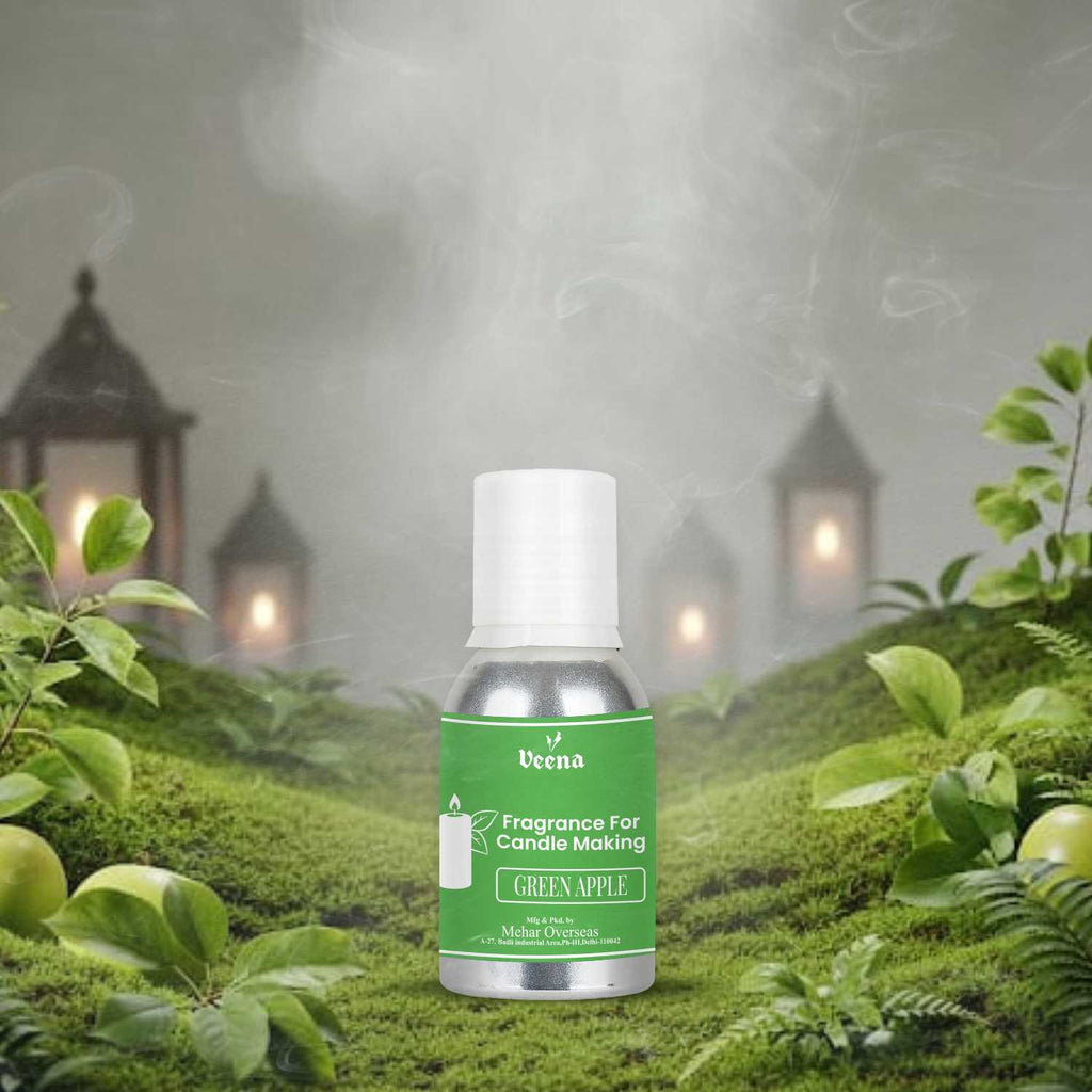 Green Apple Fragrance Oil for Candle Making – Crisp & Refreshing Aroma
