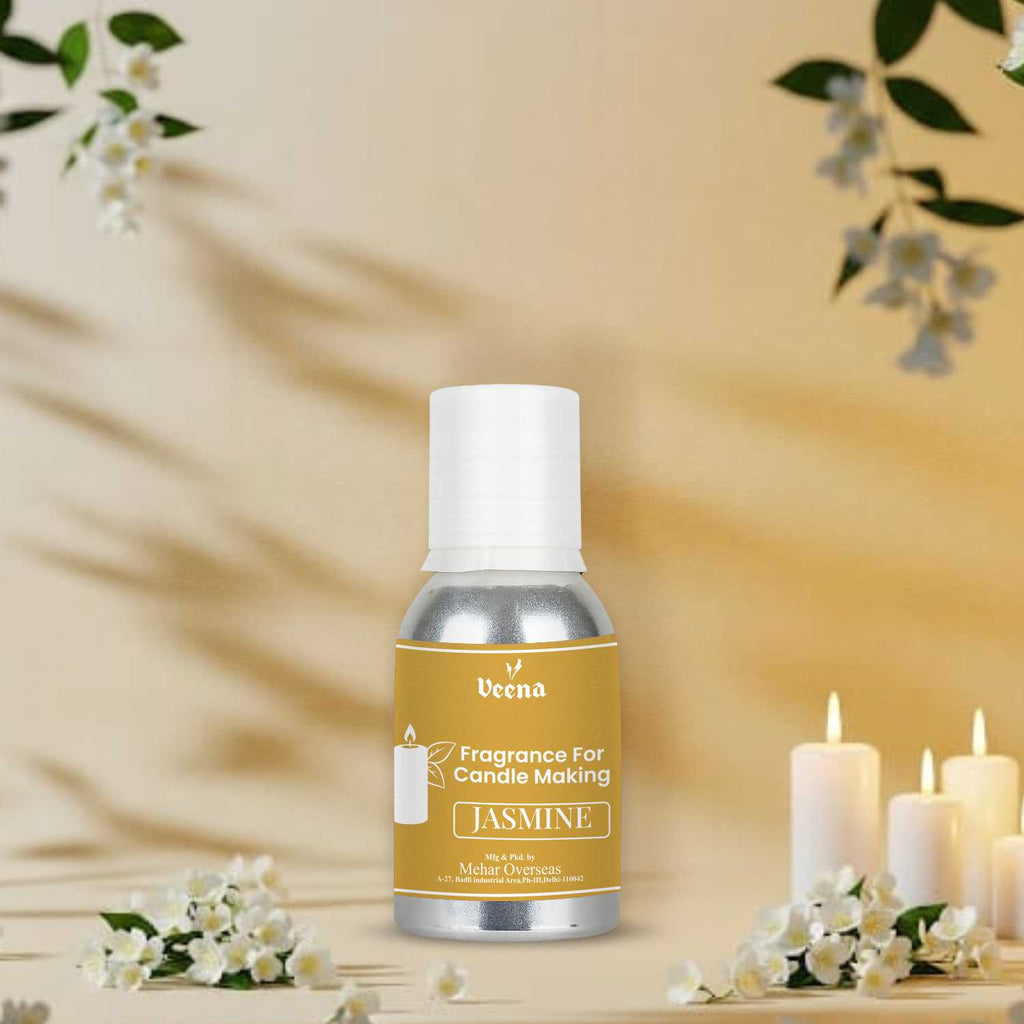Jasmine Fragrance Oil for Candle Making – Exotic Floral Essence