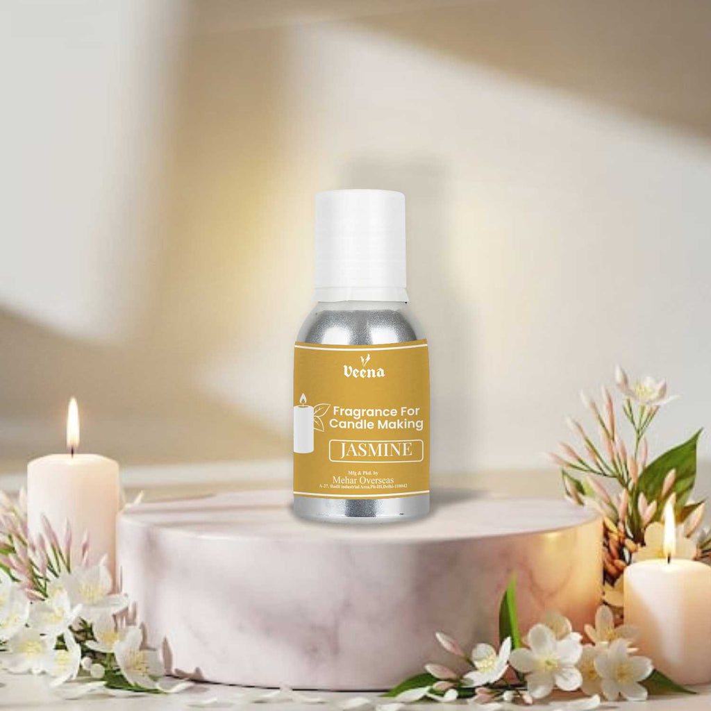Jasmine Fragrance Oil for Candle Making – Exotic Floral Essence