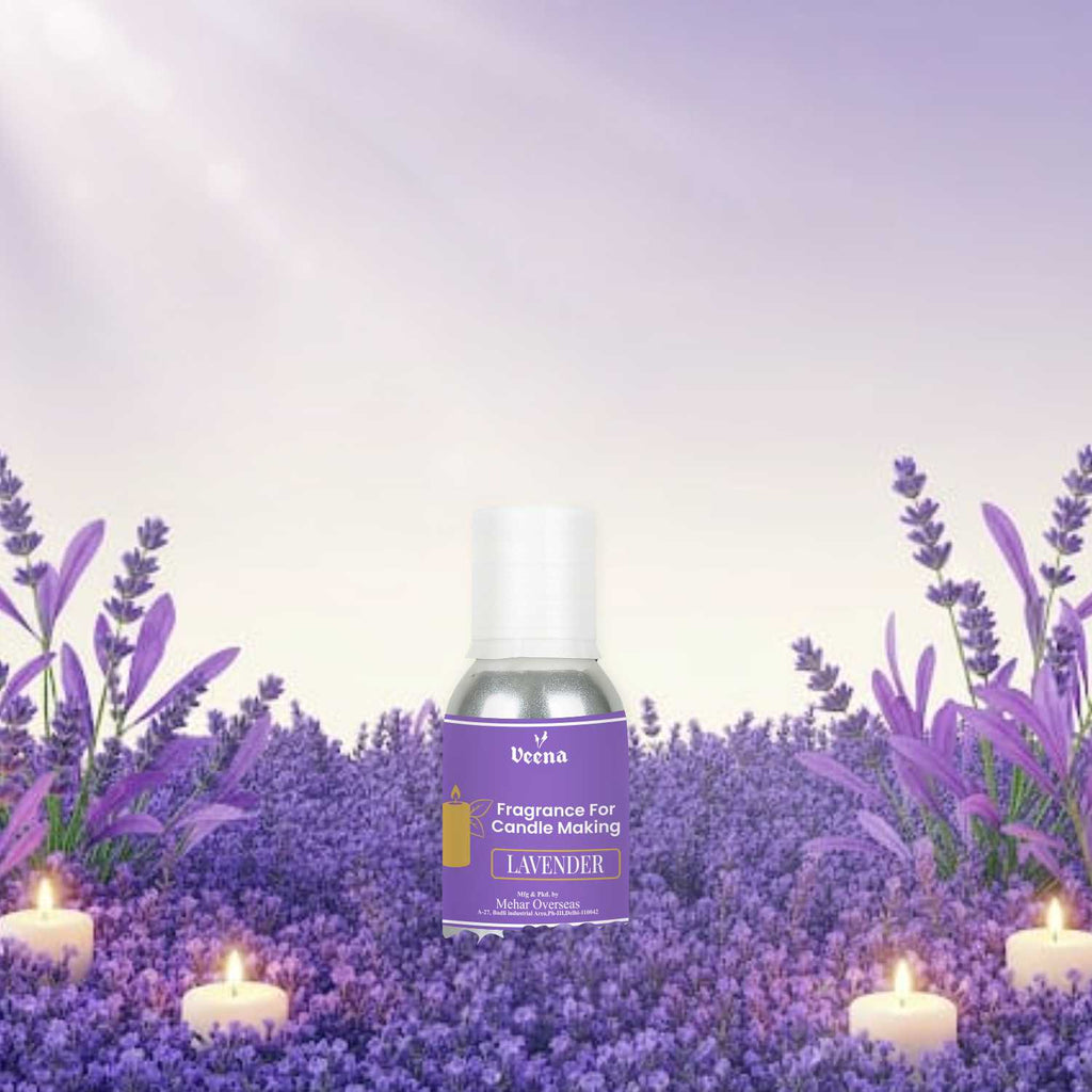 Lavender Fragrance Oil for Candle Making – Calming Floral Scent