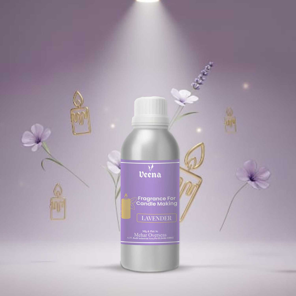 Lavender Fragrance Oil for Candle Making – 100 ml – Calming Floral Aroma