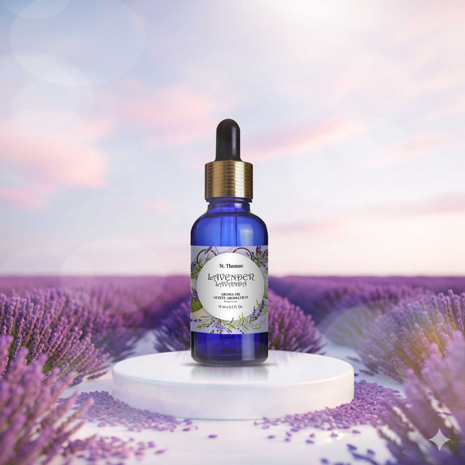 Lavender Aroma Oil – Calming & Soothing Fragrance (15ml)