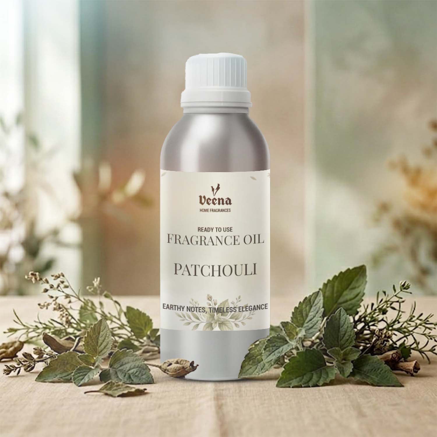 Veena Patchouli Home Fragrance Oil – Ready to Use, Premium Earthy & Musky Aroma Blend