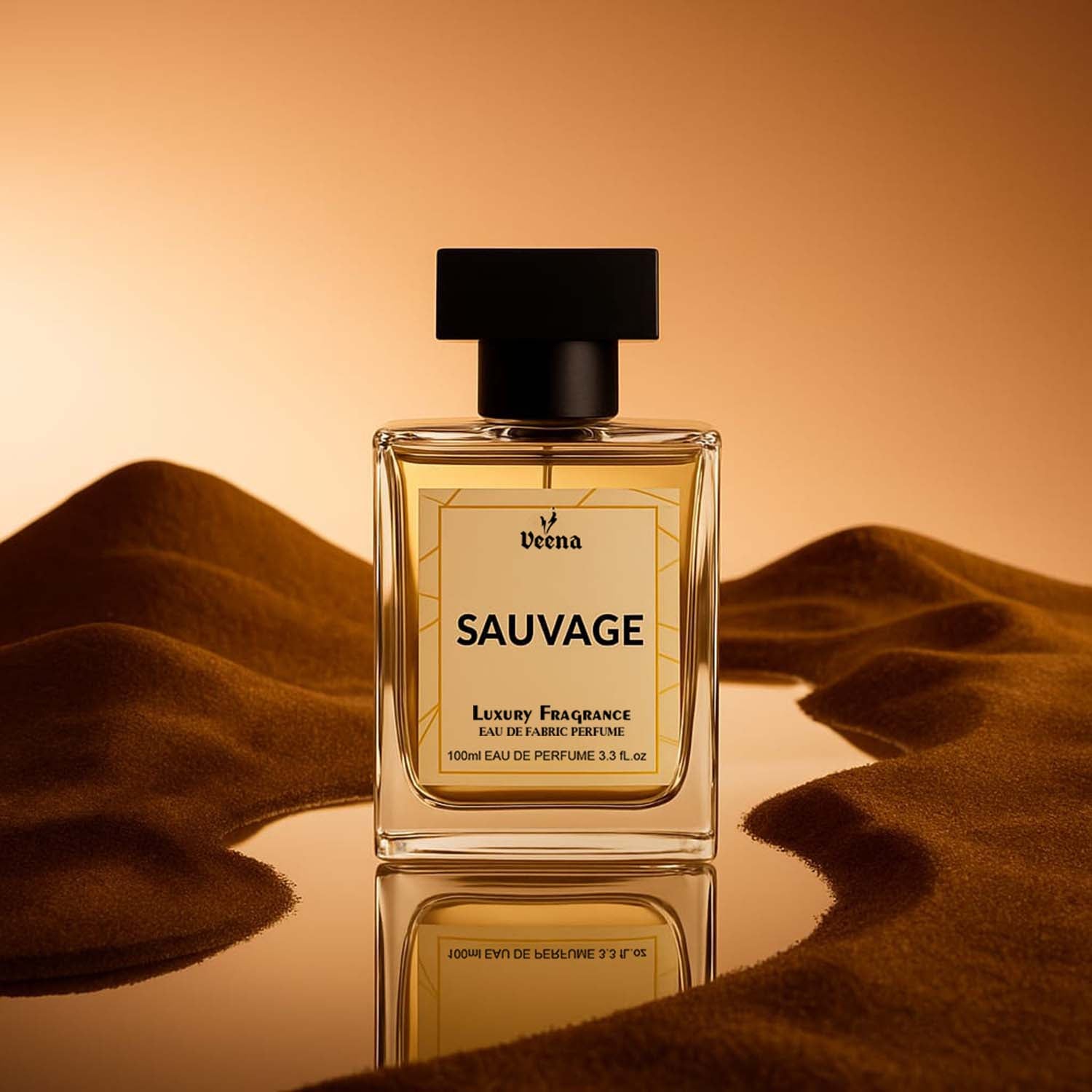 Veena Sauvage Eau de Parfum – Bold & Magnetic Fragrance (100ml)