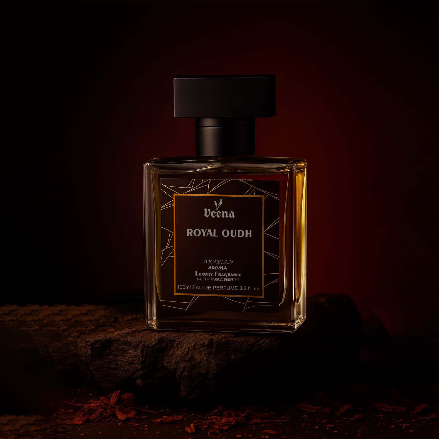 Veena Royal Oudh Eau de Parfum – Arabian Luxury Fragrance (100ml)