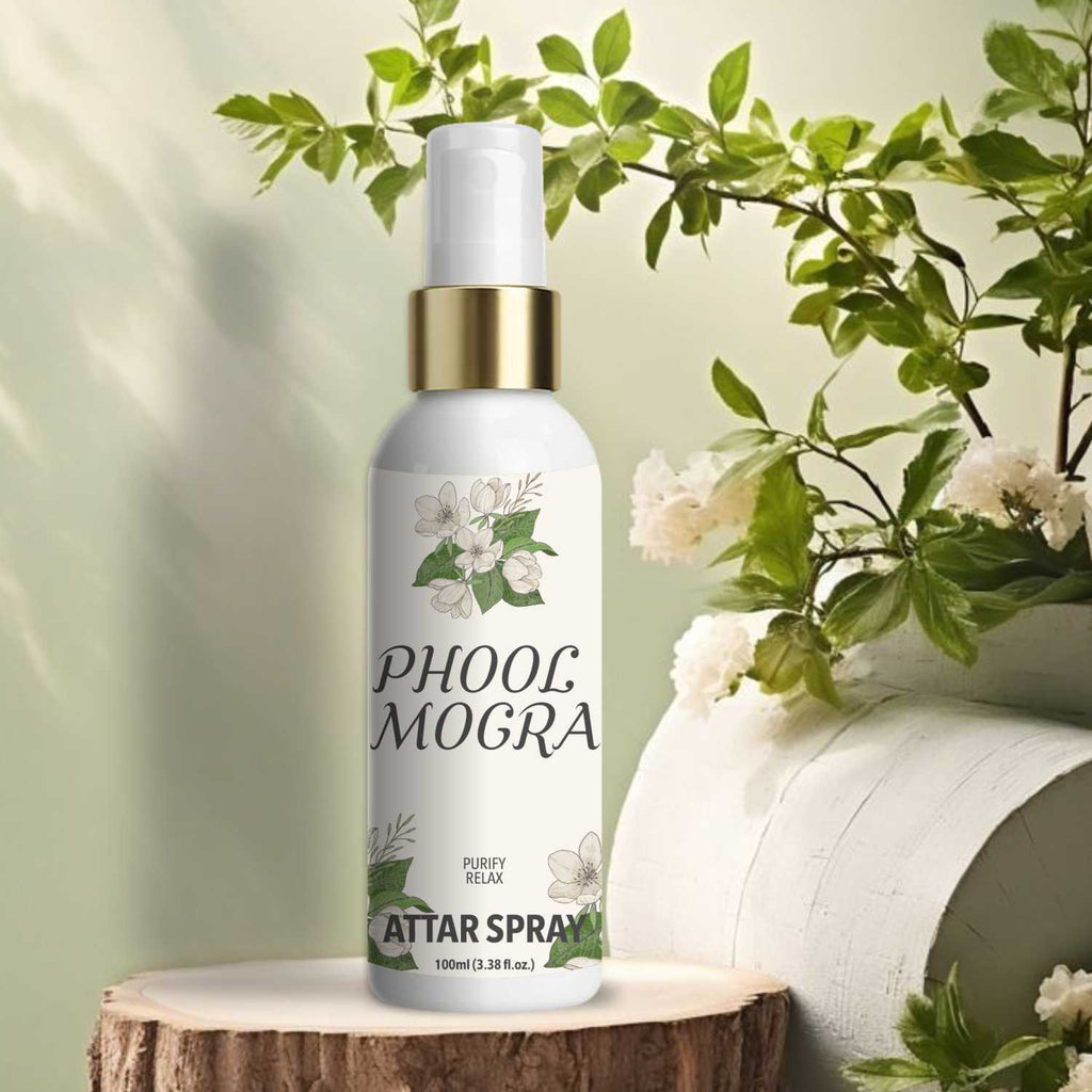 Phool Mogra Attar Spray – Pure Jasmine Essence (100ml)