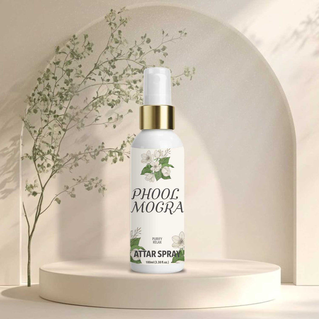 Phool Mogra Attar Spray – Pure Jasmine Essence (100ml)