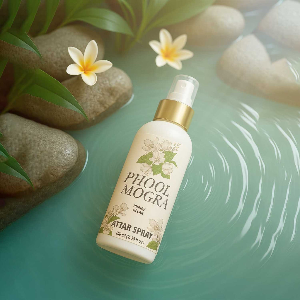 Phool Mogra Attar Spray – Pure Jasmine Essence (100ml)